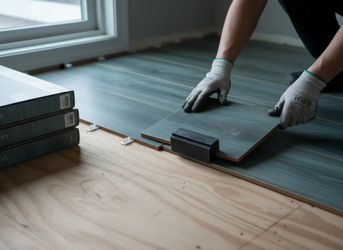Luxury Vinyl Plank Installation company in Denton, NE